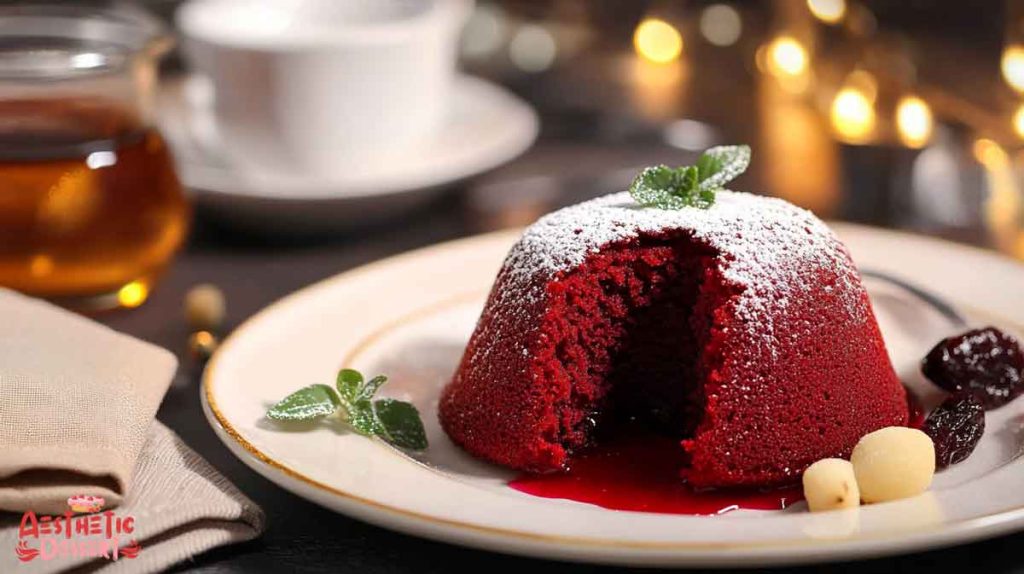 Red Velvet Molten Lava Cake Recipe