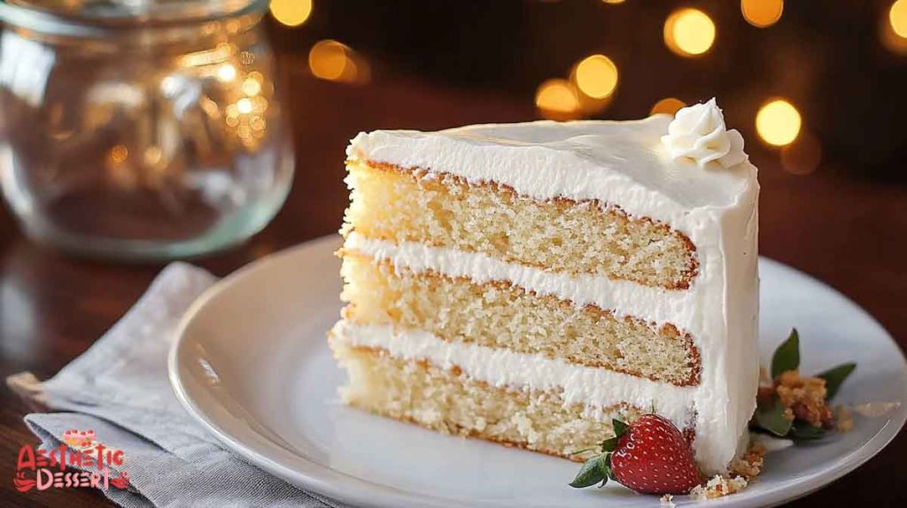 White Velvet Cake Recipe