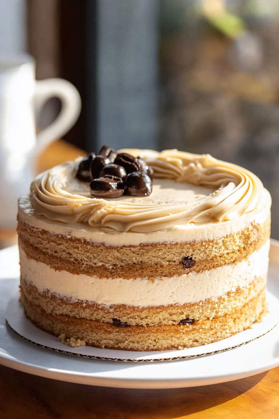 Cappuccino Layer Cake