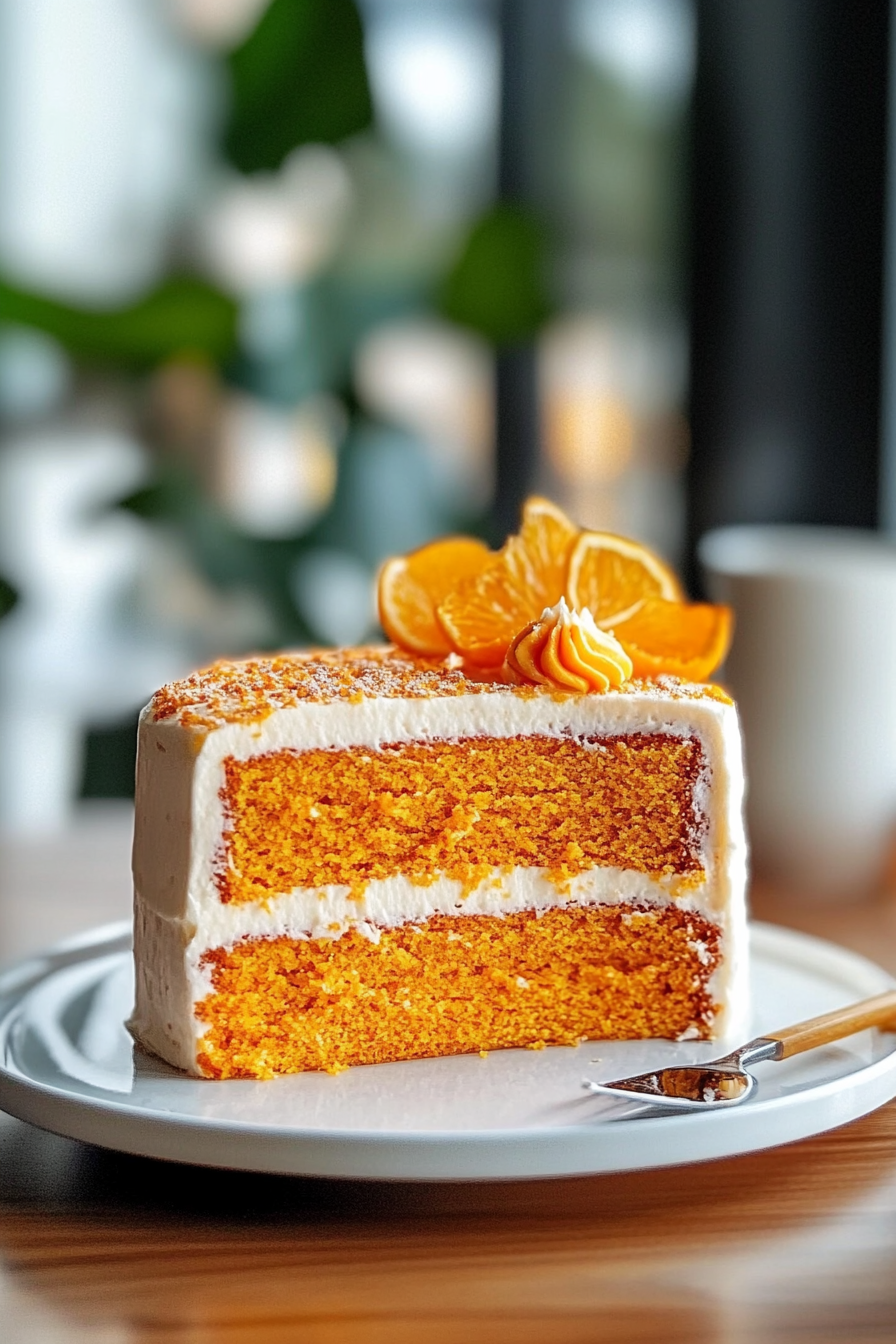 Orange Velvet Cake