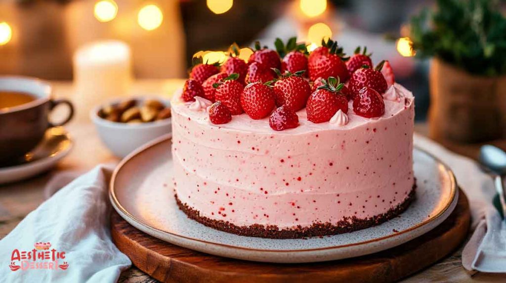 Best Strawberry Cake Ever