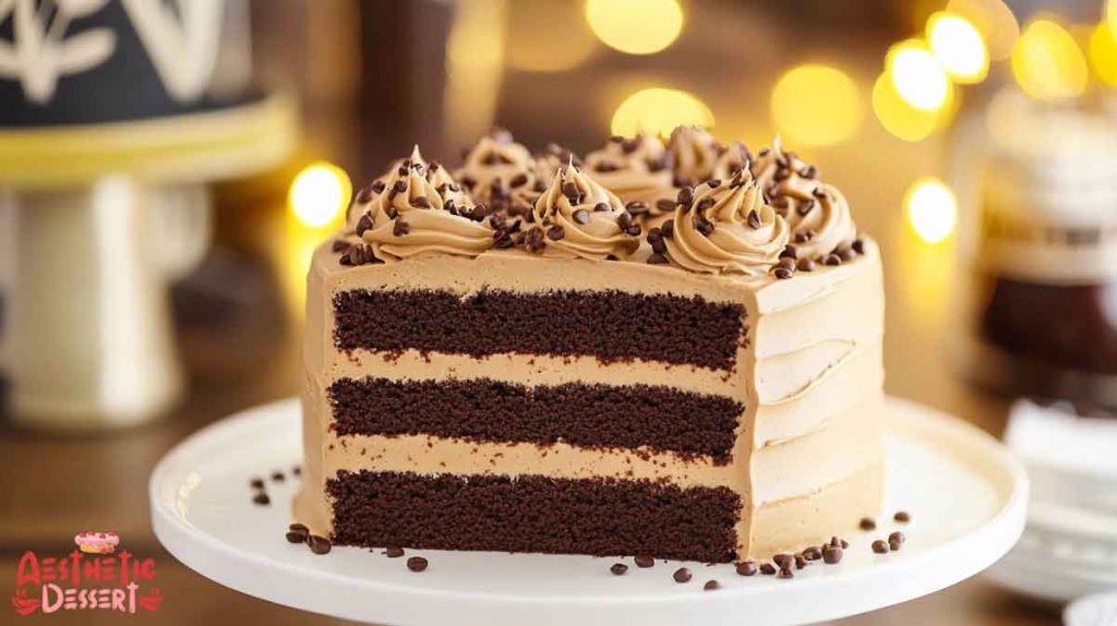 Kahlua Coffee Chocolate Layer Cake