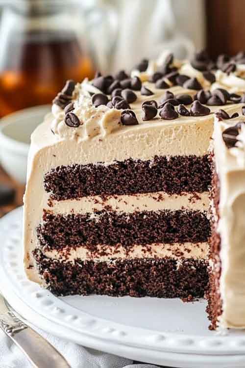 Kahlua Coffee Chocolate Layer Cake Kahlua Coffee Frosting