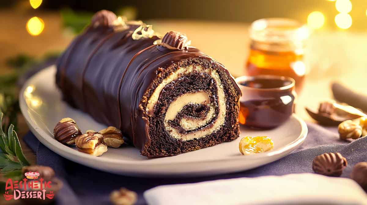 Reeses Flourless Peanut Butter Cup Chocolate Cake Roll Recipe