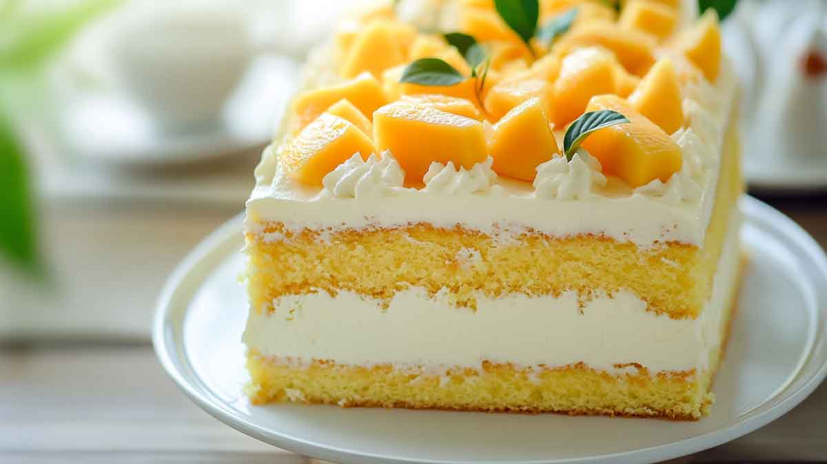 coconut mango chiffon cake