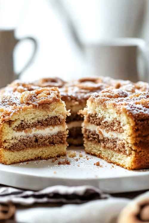 homemade Cinnamon Swirl Coffee Cake