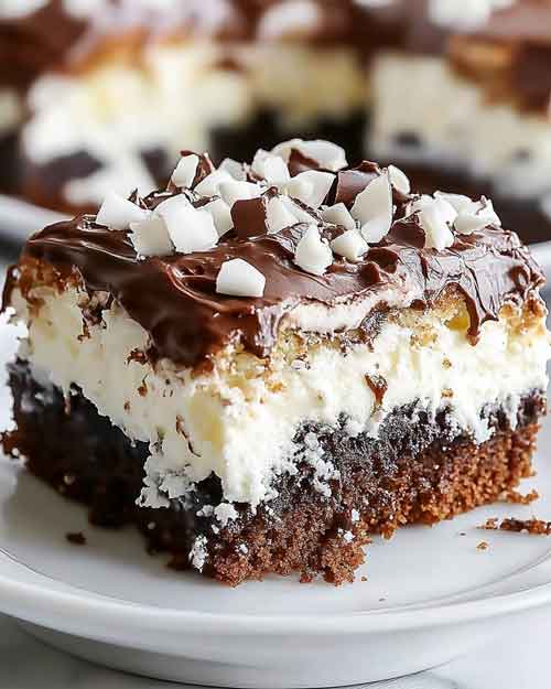mounds coconut poke cake