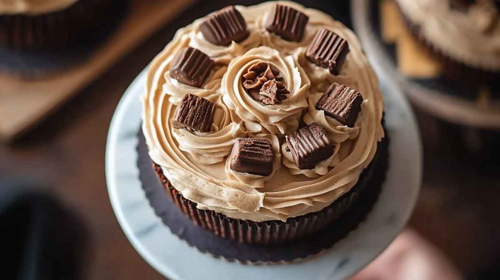 reese's peanut butter cup cupcake recipe