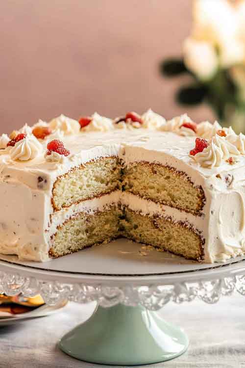 Serve Italian Cream Cake 