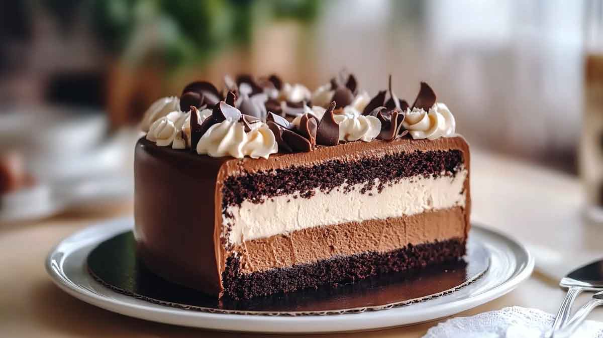 tuxedo cake