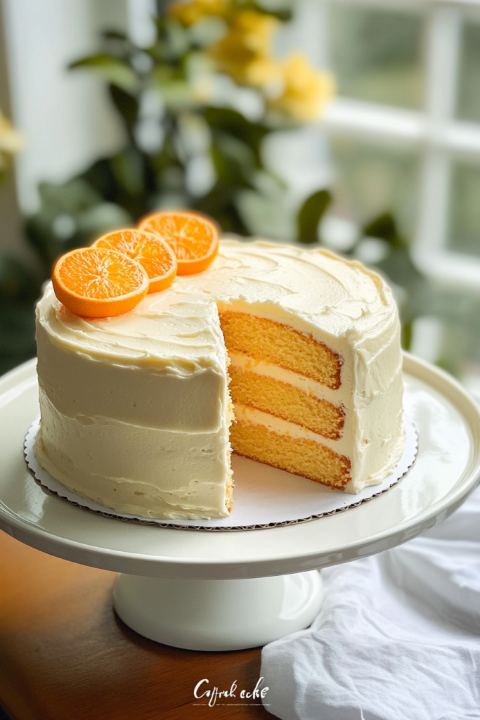 Orange Vanilla Bean Cake