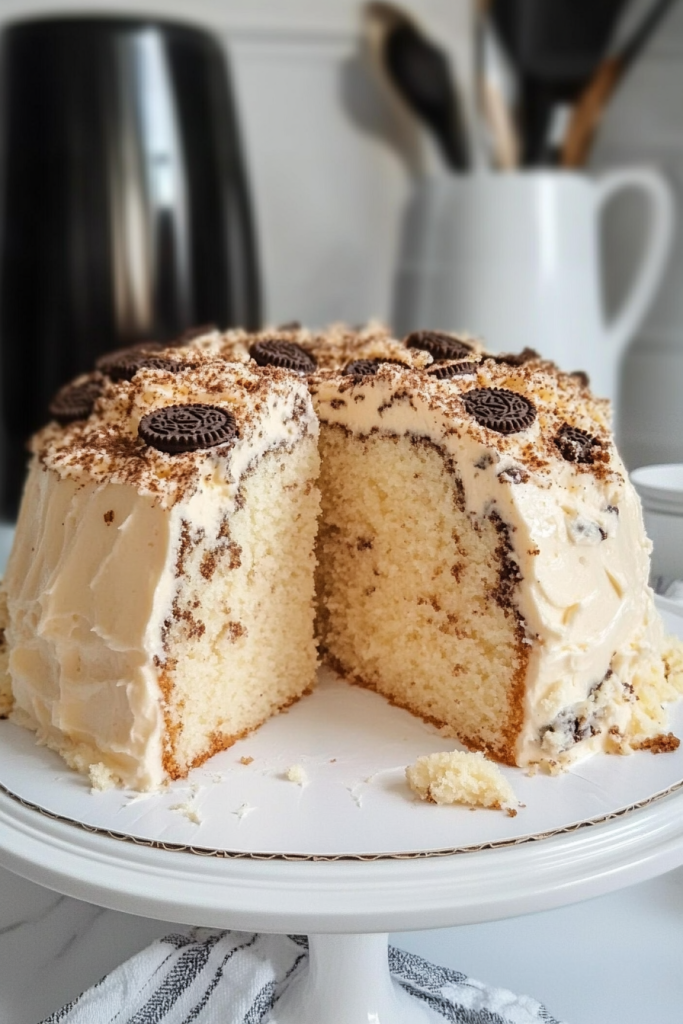 Blondie Oreo Buttermilk Pound Cake