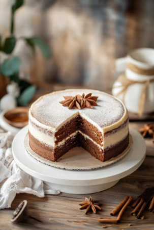 Brown Sugar Chai Cake