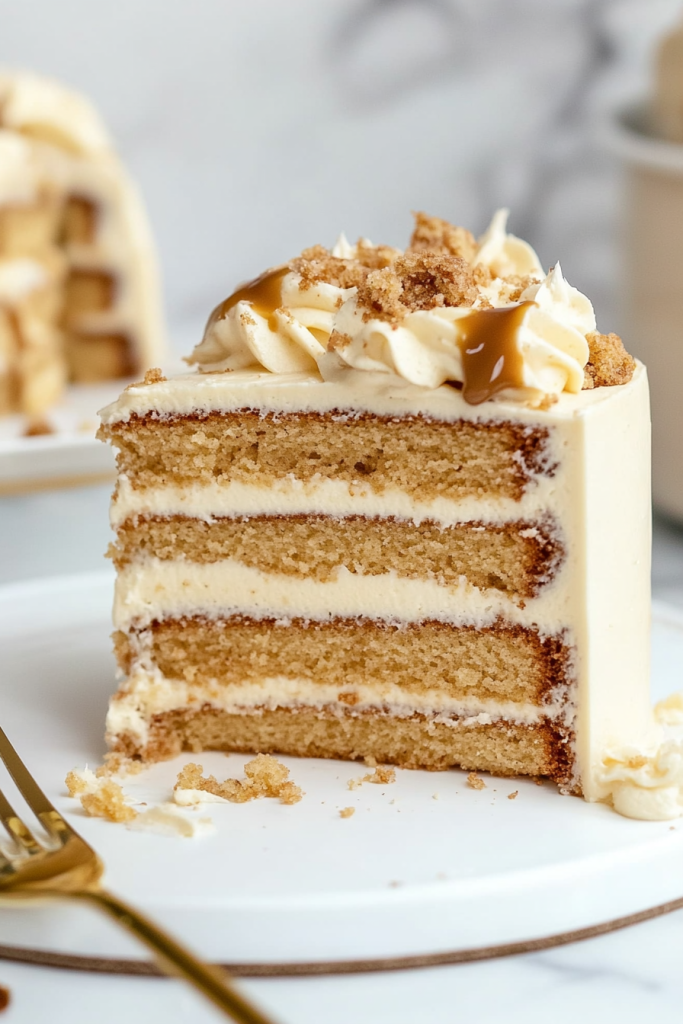 Cookie Butter Layer Cake