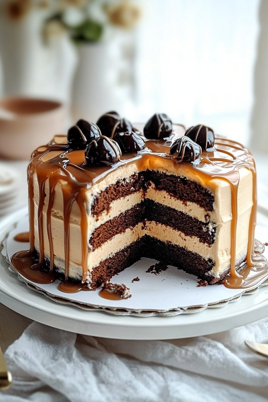 Decadent Caramel Cake
