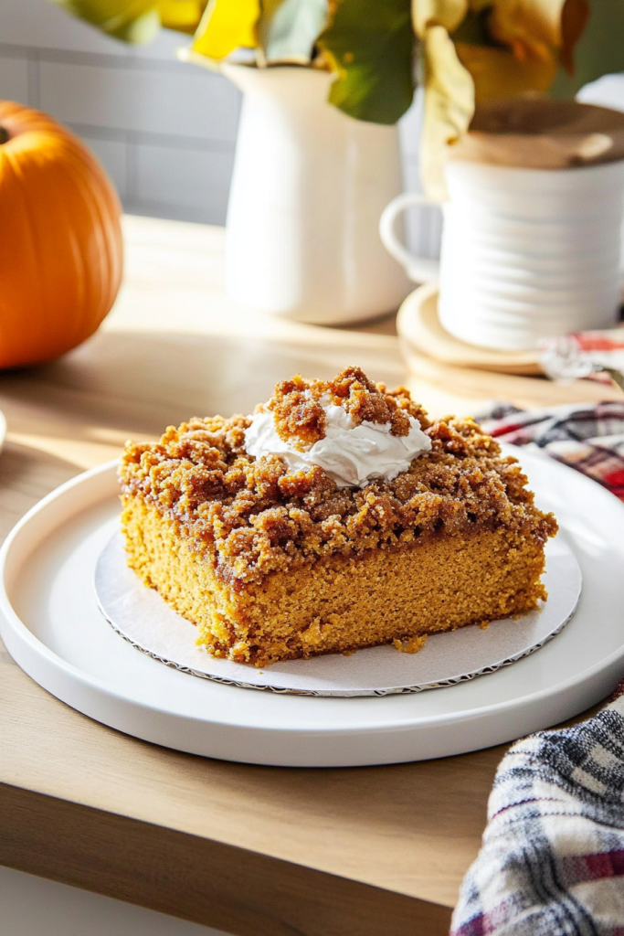 Pumpkin Crunch Cake