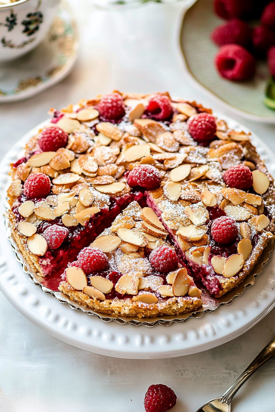 Raspberry Almond Cake