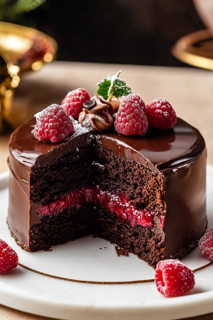 Chocolate Raspberry Cake
