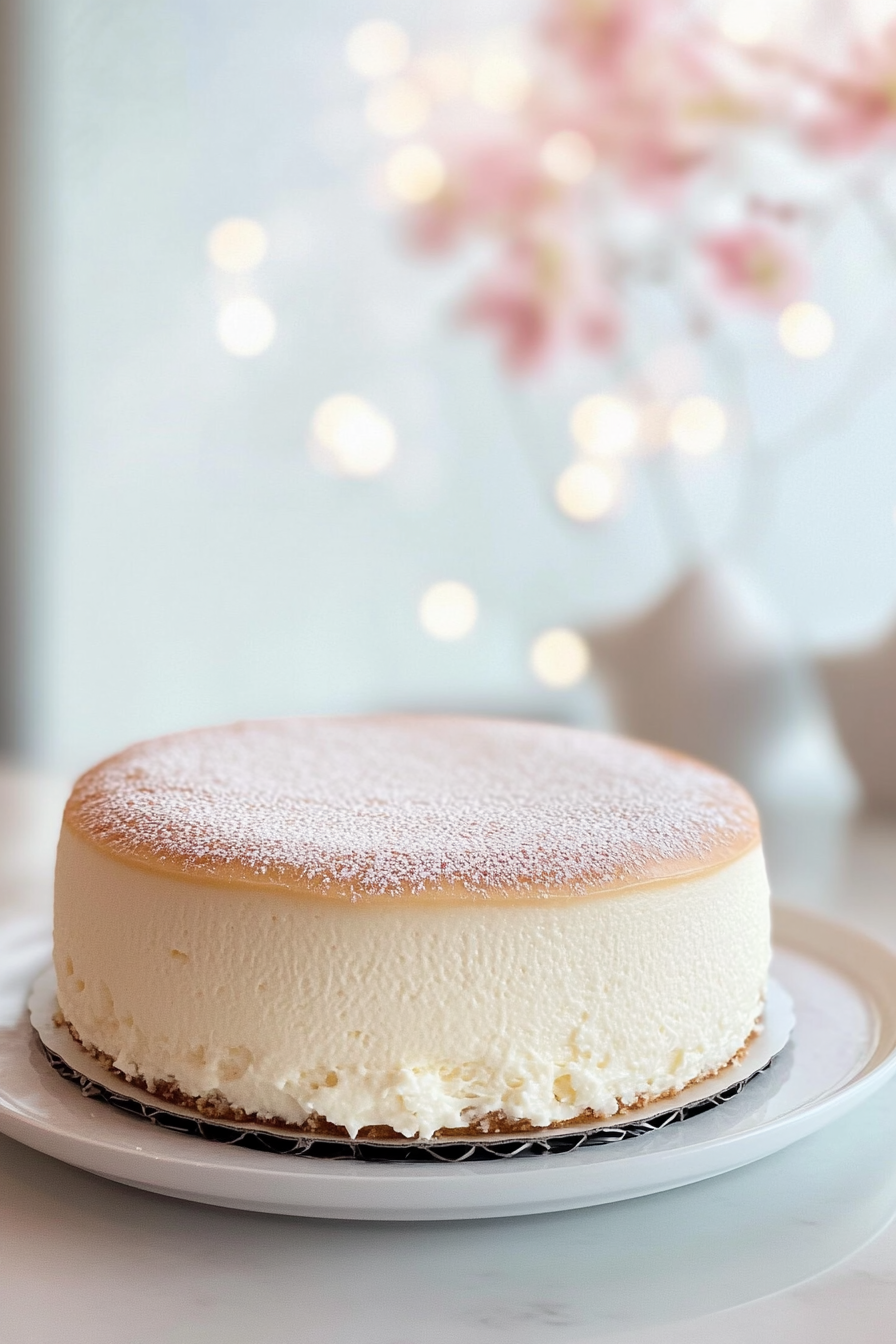 Jiggly Japanese Cheesecake