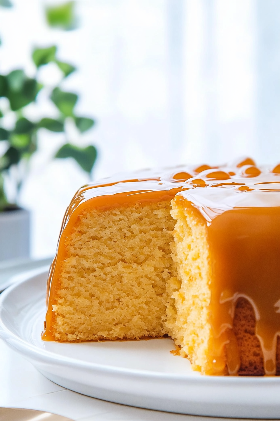 Moist Caramel Cake