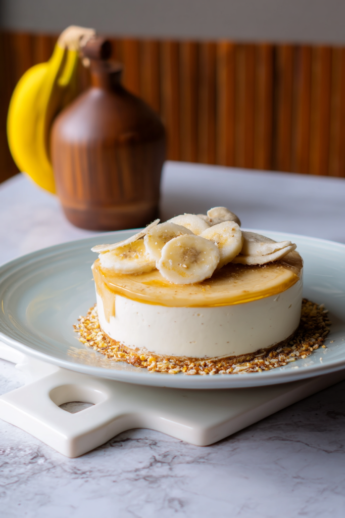 Banana mousse