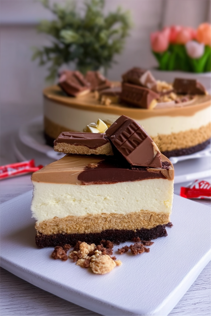 Chocolate Wafer Kit Kat Cheesecake