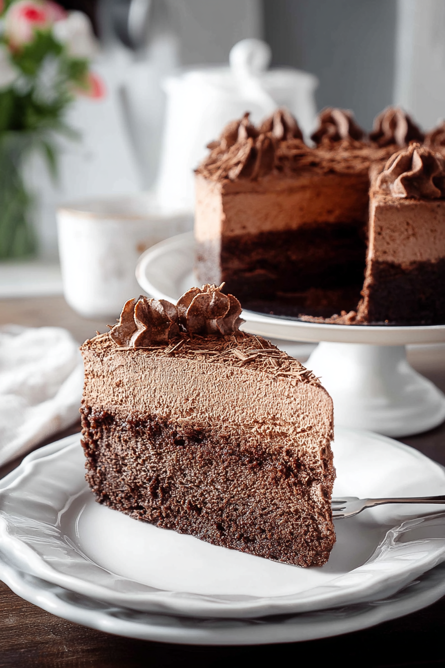 Chocolate mousse cake recipe