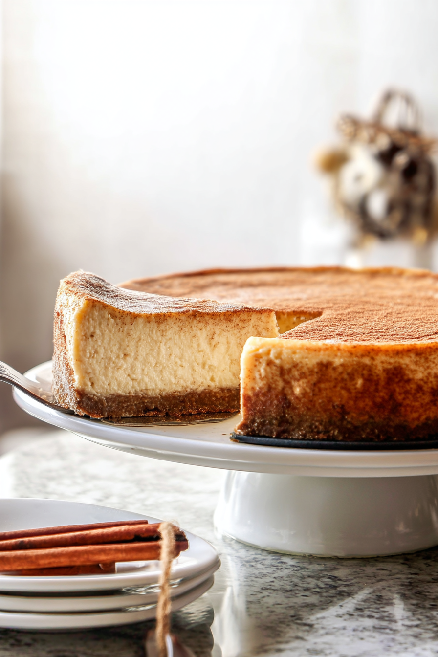 Churro cheesecake
