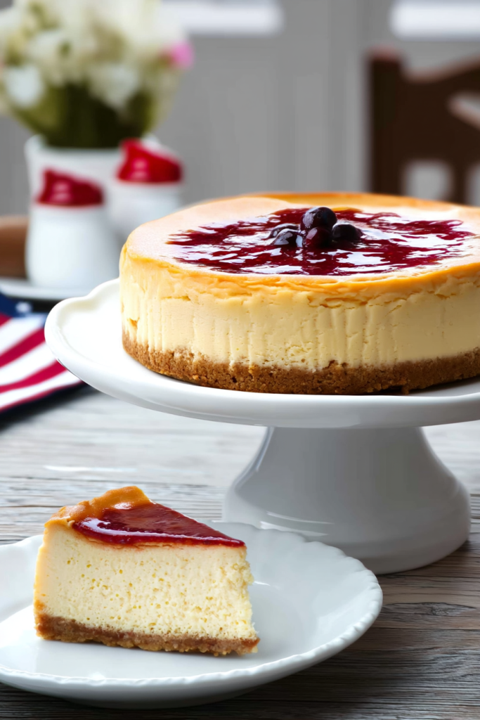 Classic American-Style Cheesecake