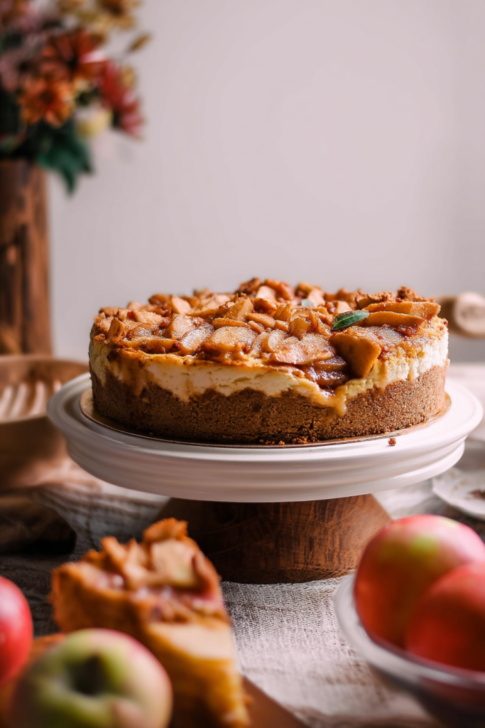 Classic Apple Pie Cheesecake Dessert