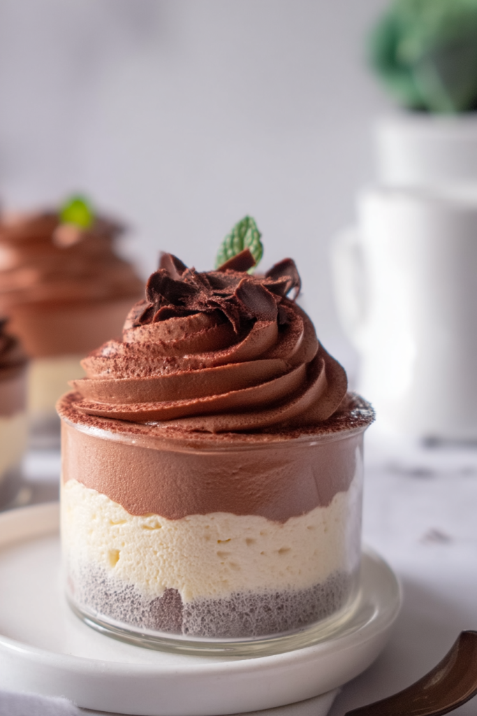 Creamy Baileys Irish Cream Mousse Dessert