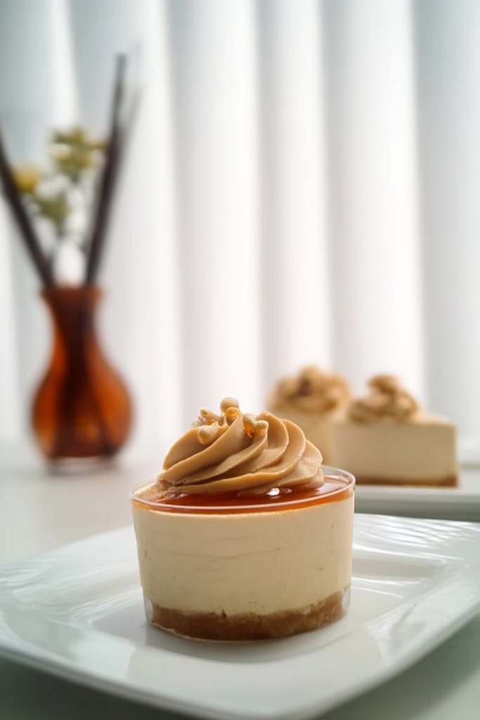 Creamy Caramel Mousse Dessert Cup