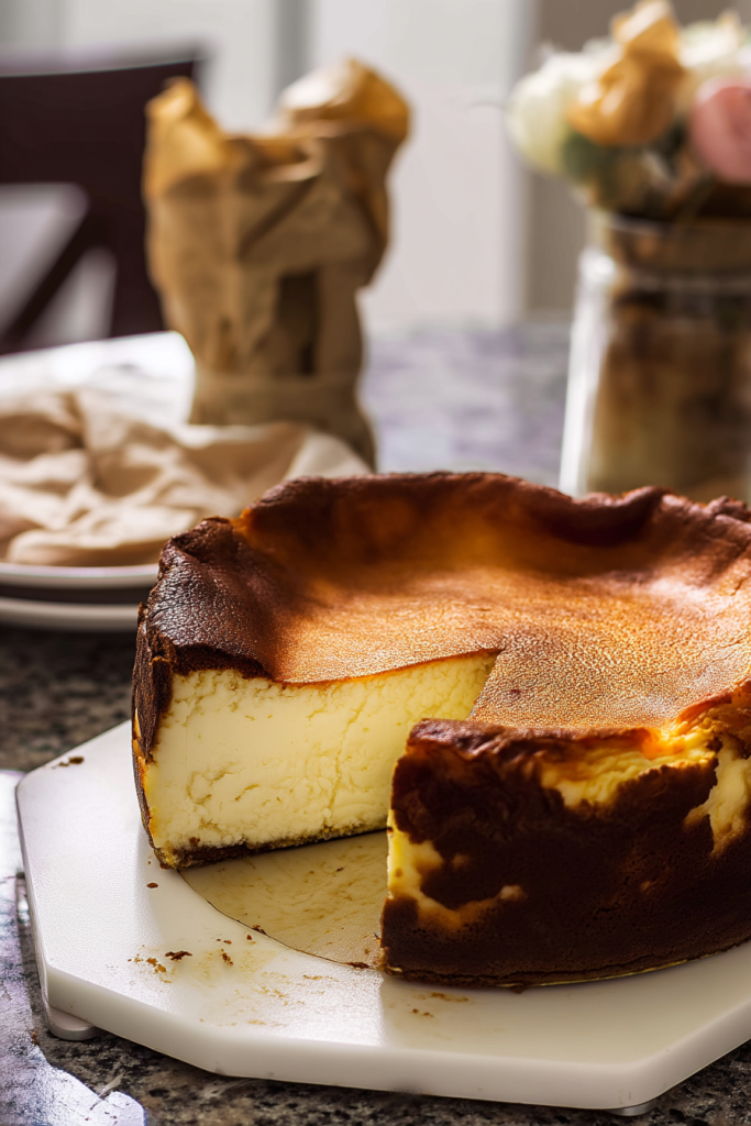 Creamy Crustless Cheesecake