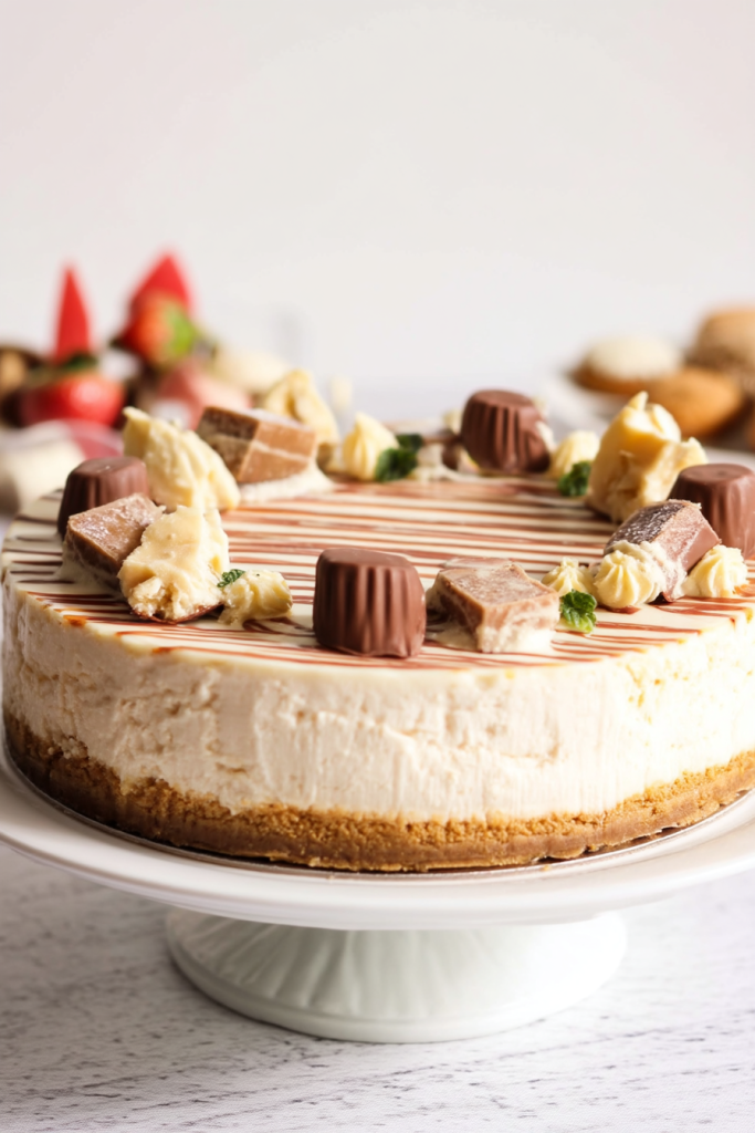 Creamy Kinder Bueno Cheesecake Recipe