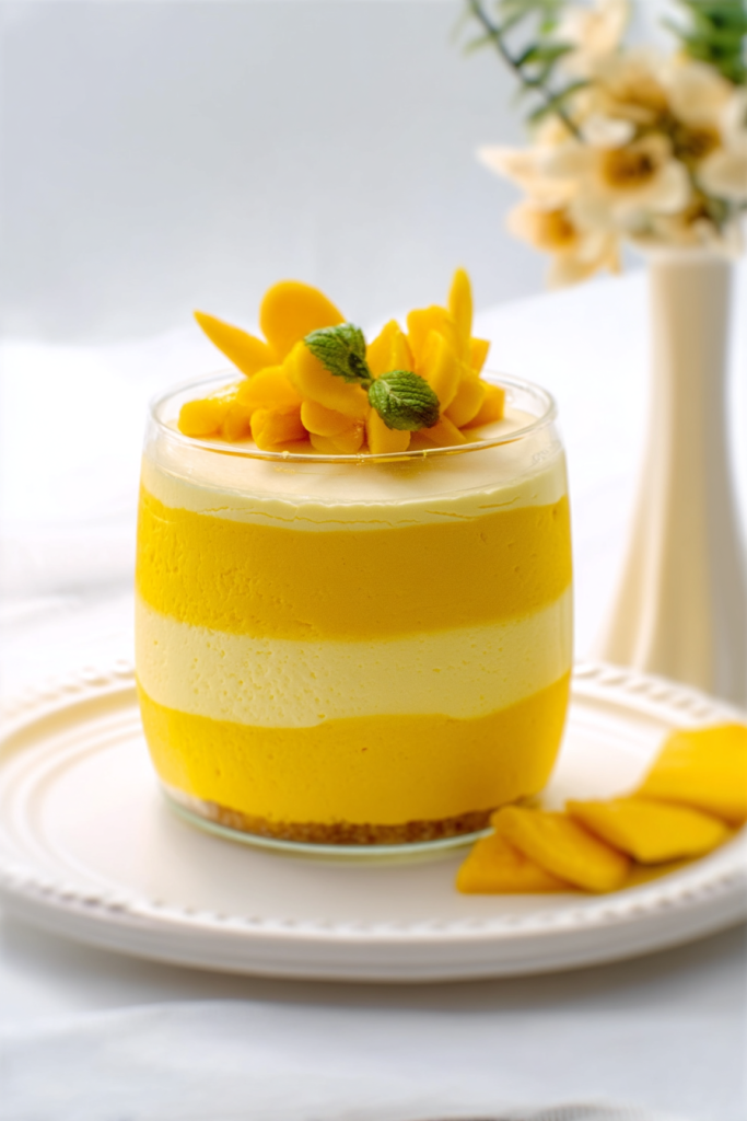 Creamy Mango Mousse Dessert Recipe