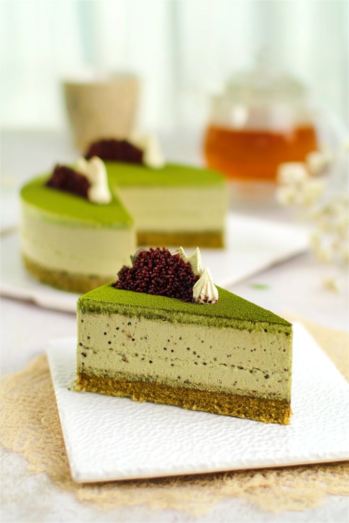 Creamy Matcha Green Tea Mousse Recipe