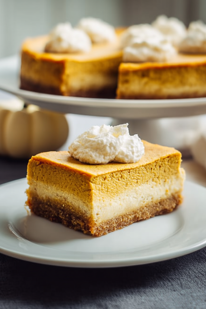 Creamy Pumpkin Pecan Fall Dessert Recipe