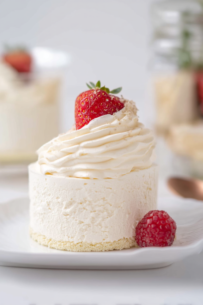 Creamy Vanilla Bean Mousse Dessert
