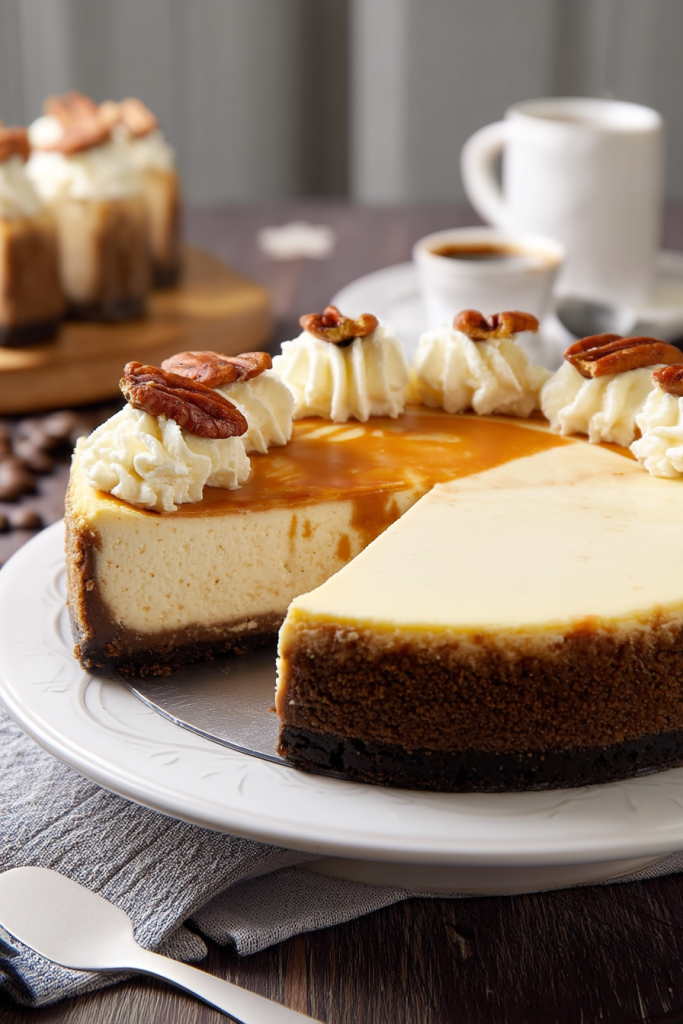 Creamy Vanilla Bourbon Cheesecake Recipe