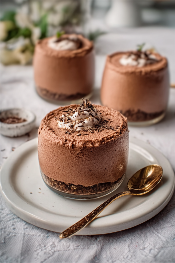 Dairy-Free Chickpea Mousse Dessert