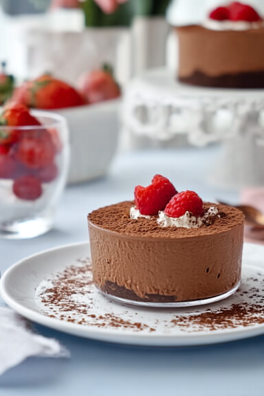 Dairy free chocolate mousse