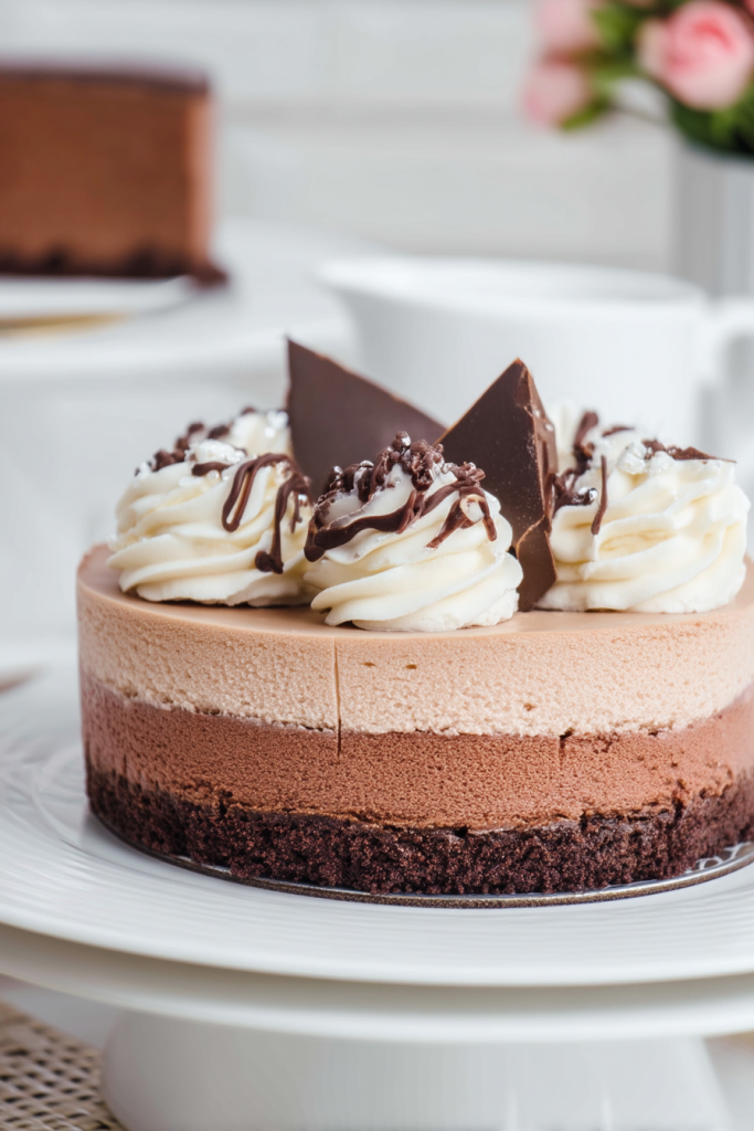 Decadent Triple Chocolate Cheesecake Recipe