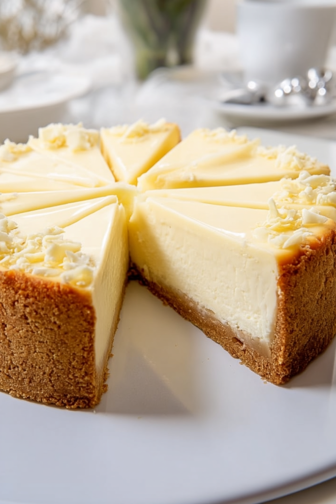 Decadent White Chocolate Cheesecake Recipe