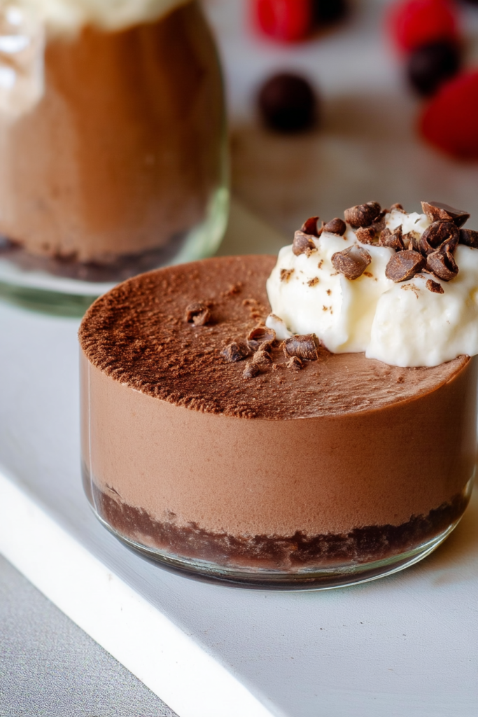 Easy Keto Chocolate Mousse with Heavy Cream