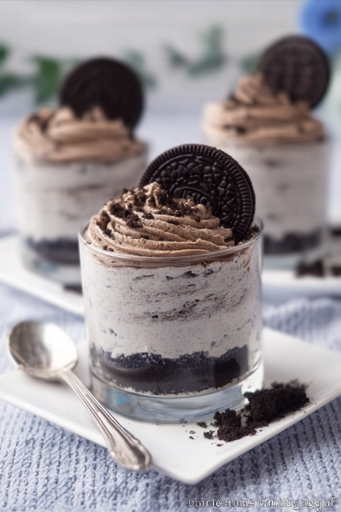 Easy No-Bake Oreo Mousse Dessert