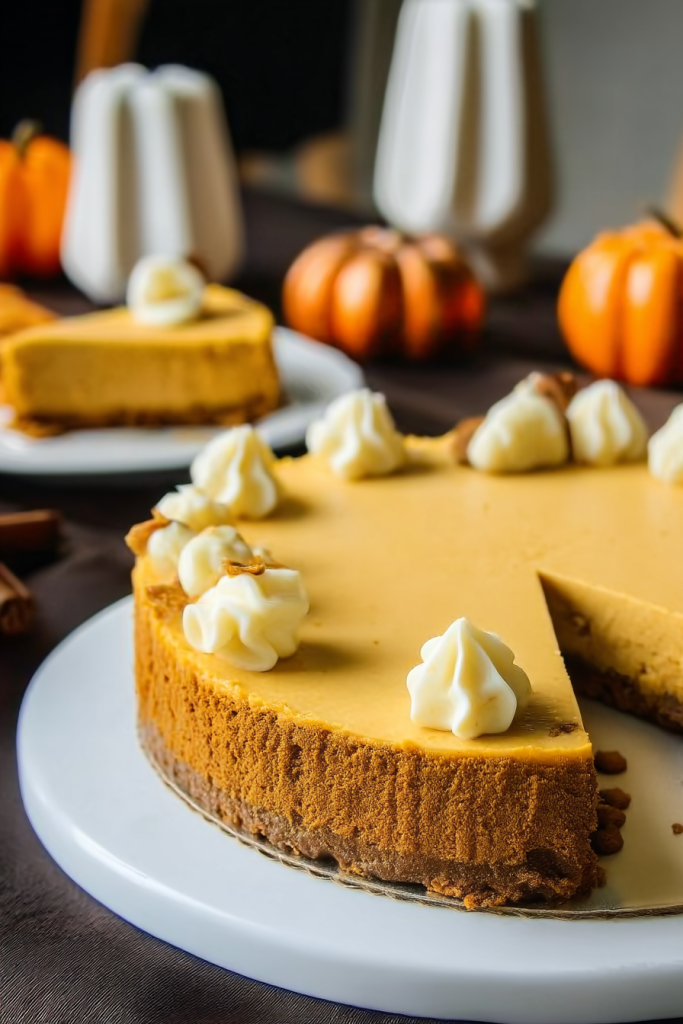 Fall-Inspired White Chocolate and Pumpkin Dessert