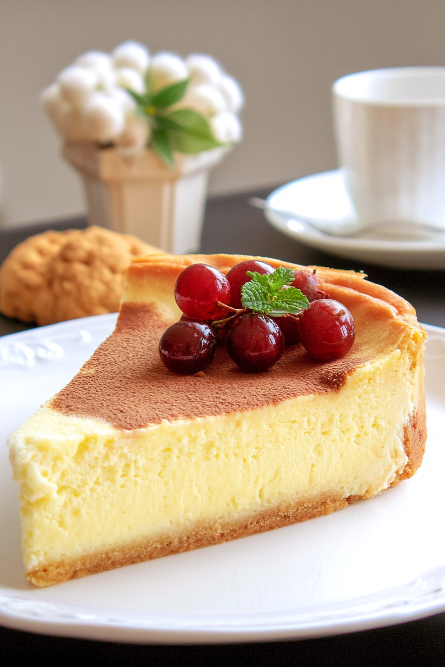 French cheesecake