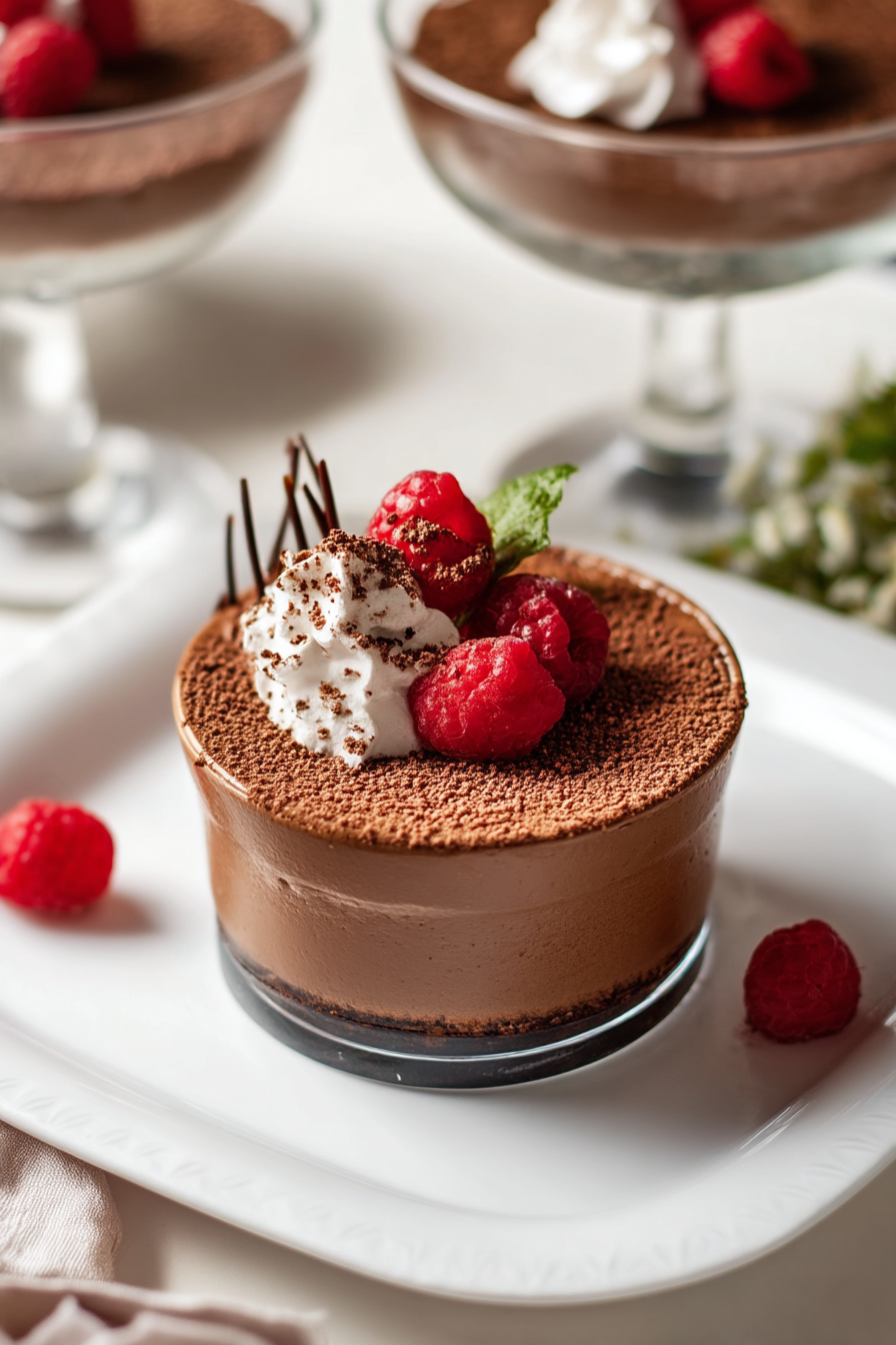 French chocolate mousse
