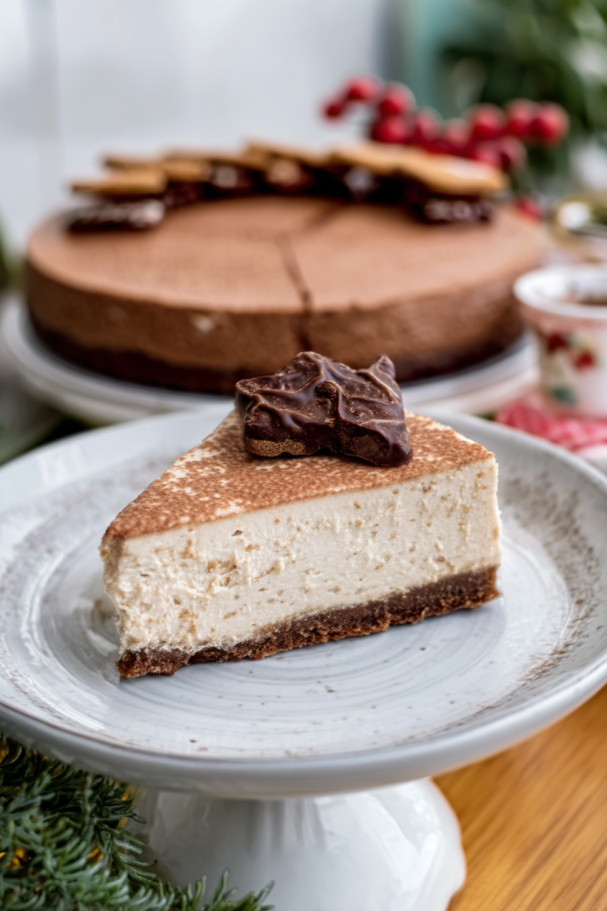 Holiday Spekulatius Crust Cheesecake Recipe