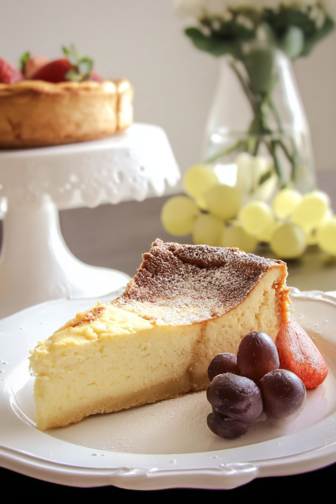 Light French-Style Cheesecake
